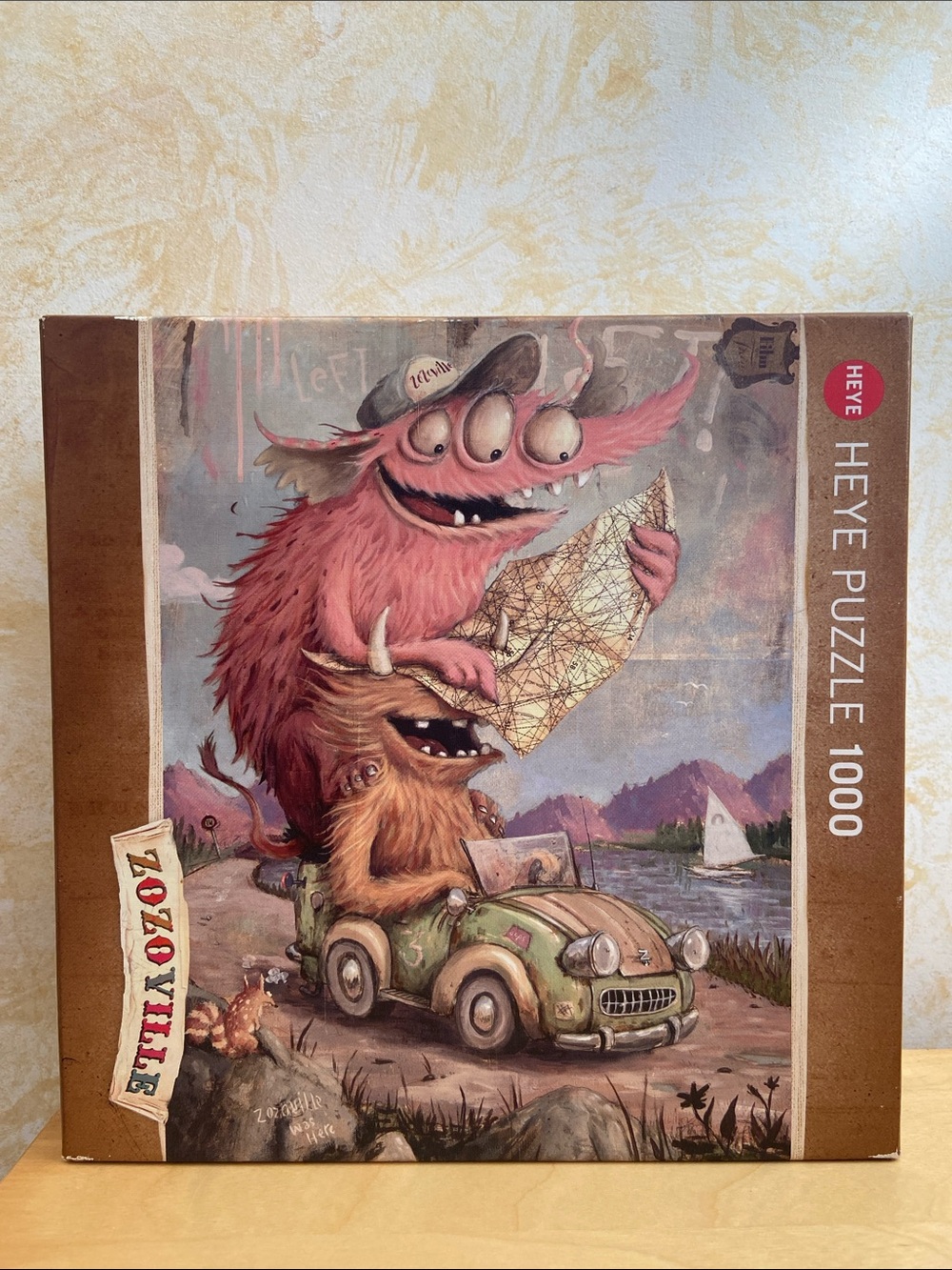 Heye Road Trippin’ Zozoville - 1000 Piece Puzzle